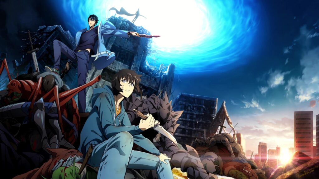 Protagonistes de Solo Leveling entre basura